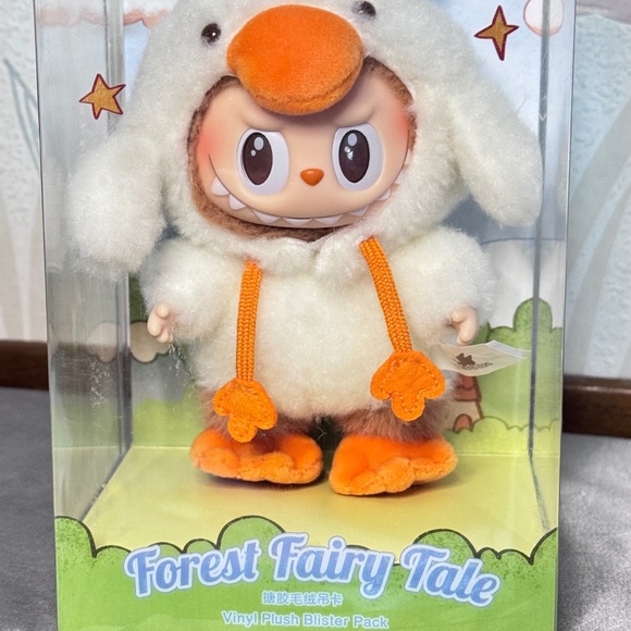 Pop Mart Labubu Monsters Forest Fairy Tail Vinyl Plush Blister Pack - Picture 1 of 7